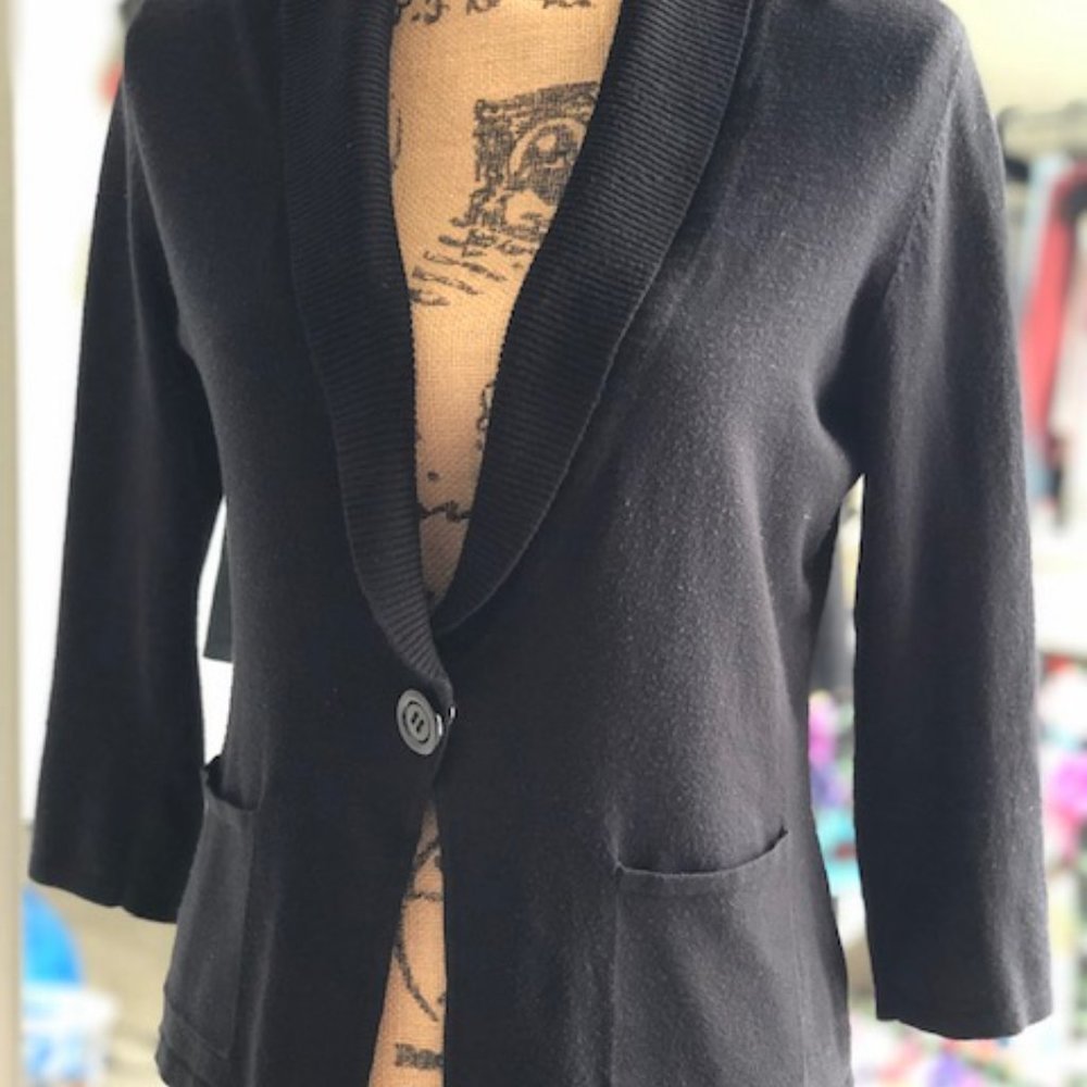 Spense Black Petite Cardigan
